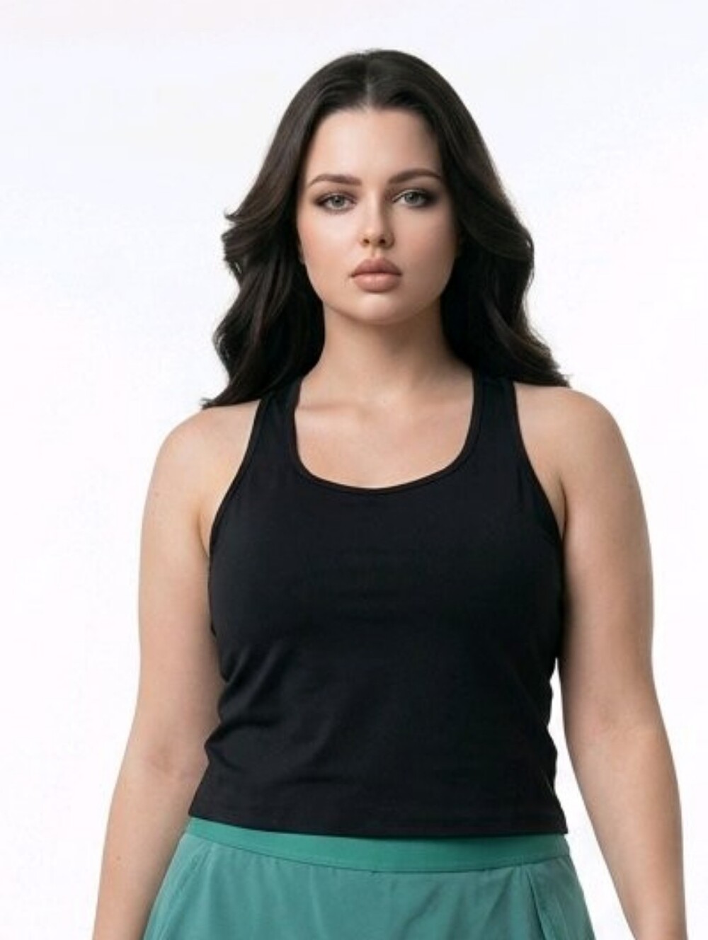 RBX Black Racerback Athletic Tank